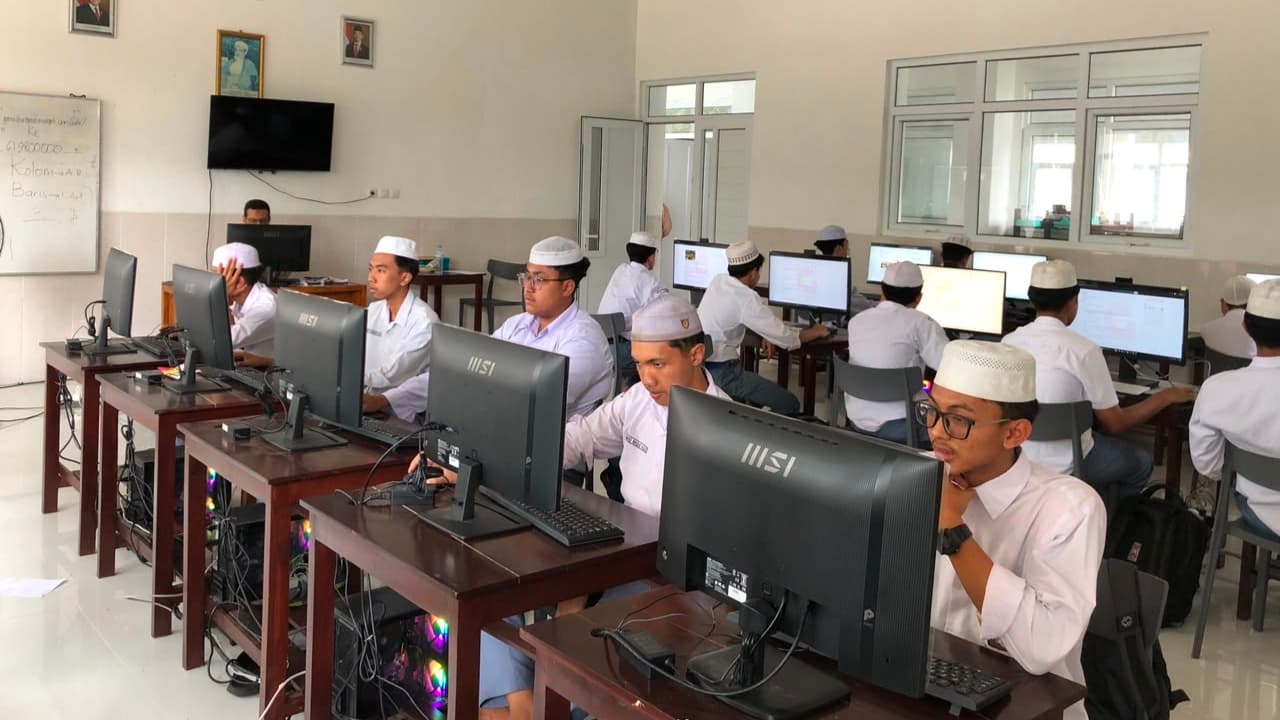 SMA Al-Ma'hadul Islami Gelar Tryout TKA, Asah Kesiapan Siswa Kelas XII