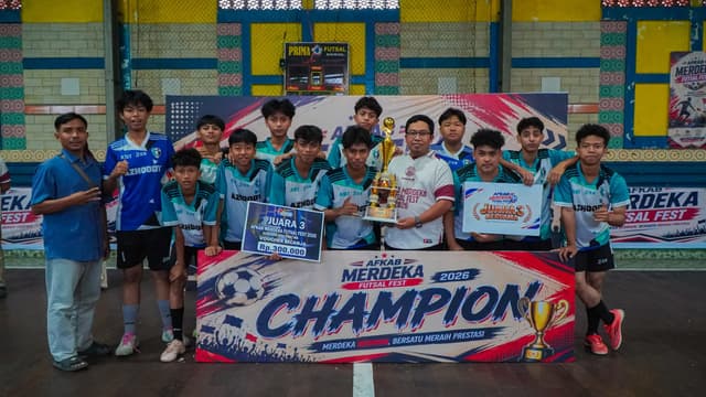 Tim Futsal Azhoody YAPI Raih Juara 3 di Afkab Merdeka, Tunjukkan Perjuangan dan Kekompakan