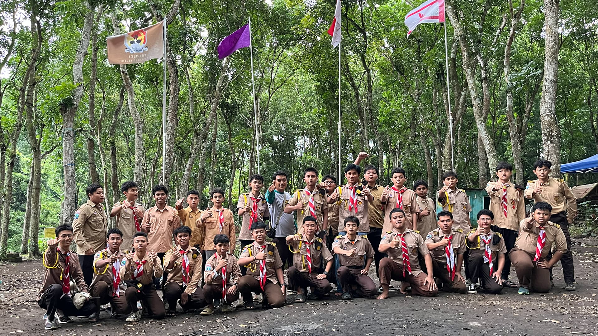 Perkemahan Pramuka SMP-SMA Al Ma'hadul Islami YAPI 2025, Latih Jiwa Kepemimpinan dan Kemandirian Siswa di Alam Terbuka