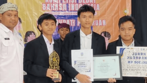 Santri SMP Al Ma’hadul Islami YAPI Raih Juara Harapan 1 Kompetisi Debat Bahasa Indonesia Piala Bupati 2026