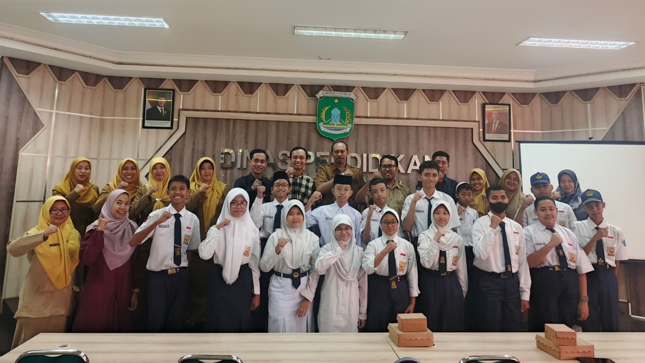 SMP Al Ma'hadul Islami ikuti Pembinaan OSN di Dinas Pasuruan